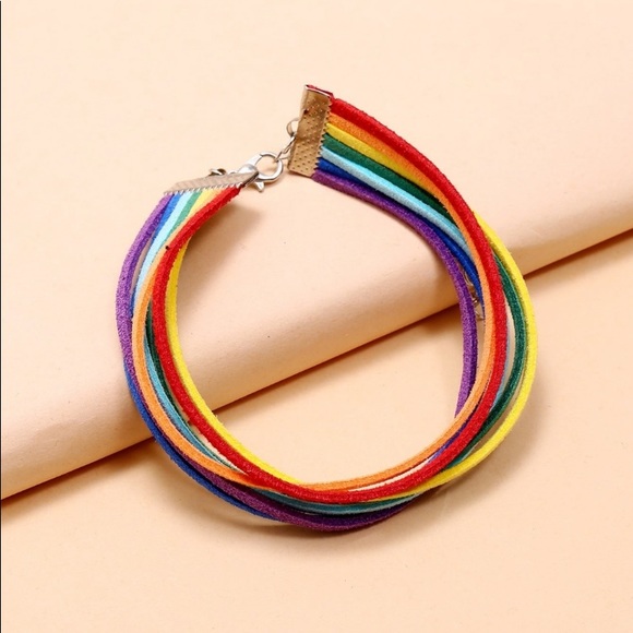 #179 Rainbow Rope Fashion Bracelet - Picture 10 of 12